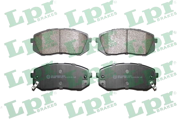 05P1415 Jeu de plaquettes de frein à disque — LPR 05P1415