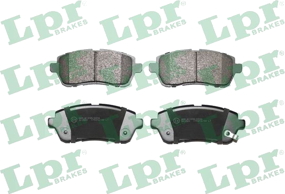 05P1464 Jeu de plaquettes de frein à disque — LPR 05P1464