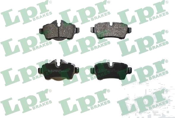 05P1481 Jeu de plaquettes de frein à disque — LPR 05P1481