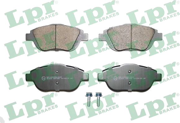 05P1590 Jeu de plaquettes de frein à disque — LPR 05P1590