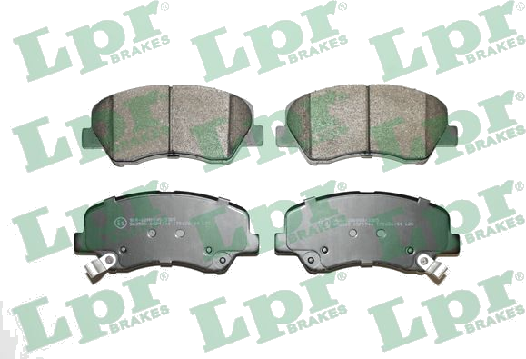 05P1744 Jeu de plaquettes de frein à disque — LPR 05P1744