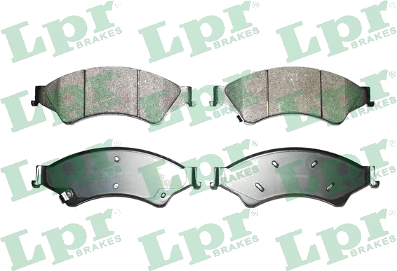 05P1768 Jeu de plaquettes de frein à disque — LPR 05P1768