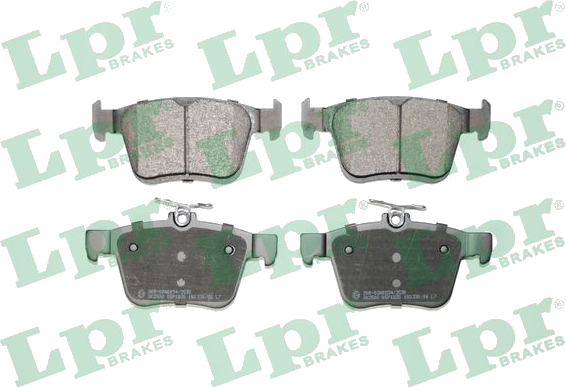 05P1835 Jeu de plaquettes de frein à disque — LPR 05P1835