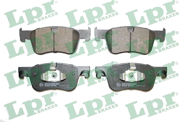 05P1852 Jeu de plaquettes de frein à disque — LPR 05P1852