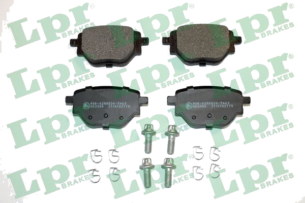 05P2175 Jeu de plaquettes de frein à disque — LPR 05P2175