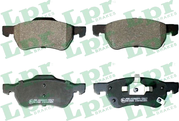 05P2385 Jeu de plaquettes de frein à disque — LPR 05P2385