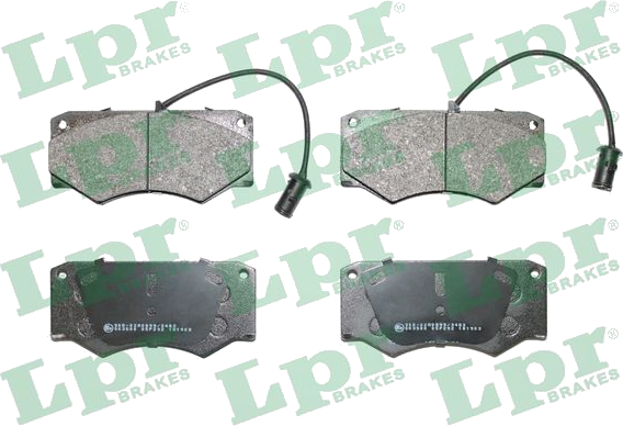 05P292 Jeu de plaquettes de frein à disque — LPR 05P292