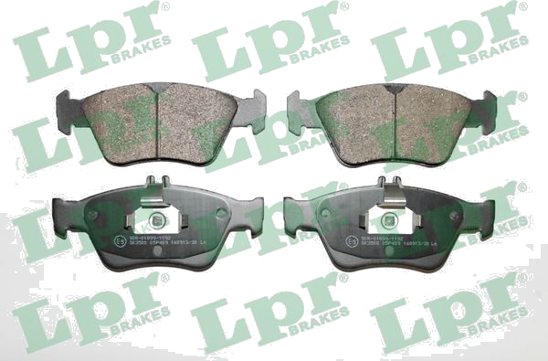 05P409 Jeu de plaquettes de frein à disque — LPR 05P409