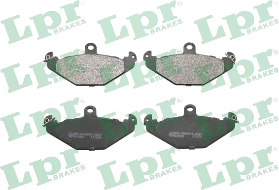 05P427 Jeu de plaquettes de frein à disque — LPR 05P427