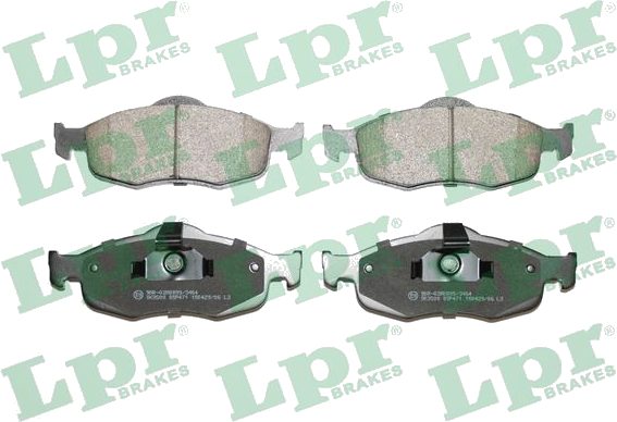 05P471 Jeu de plaquettes de frein à disque — LPR 05P471