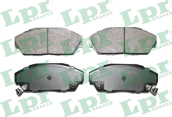 05P555 Jeu de plaquettes de frein à disque — LPR 05P555
