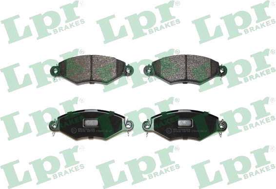 05P708 Jeu de plaquettes de frein à disque — LPR 05P708