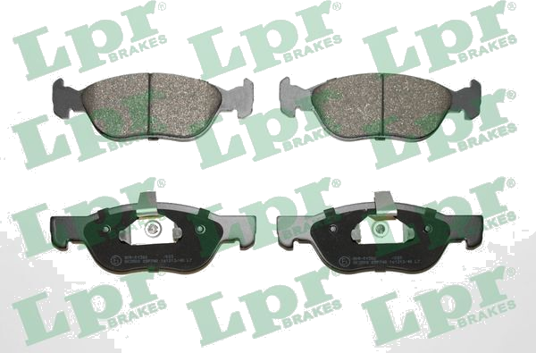05P740 Jeu de plaquettes de frein à disque — LPR 05P740