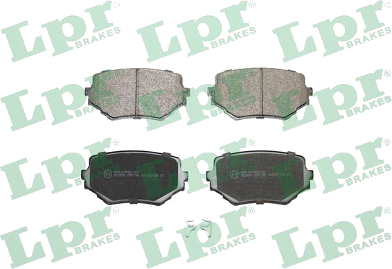 05P798 Jeu de plaquettes de frein à disque — LPR 05P798