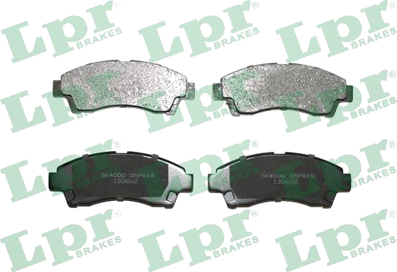 05P818 Jeu de plaquettes de frein à disque — LPR 05P818