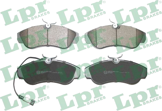 05P965 Jeu de plaquettes de frein à disque — LPR 05P965