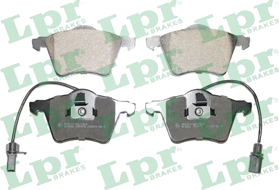 05P975 Jeu de plaquettes de frein à disque — LPR 05P975