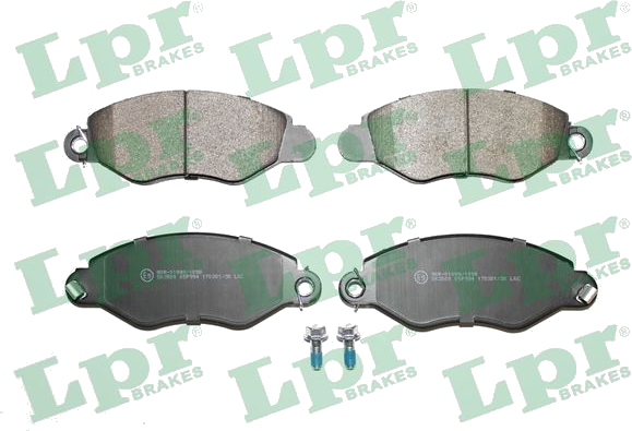 05P994 Jeu de plaquettes de frein à disque — LPR 05P994