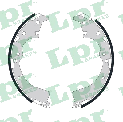 06650 Jeu de mâchoires de frein — LPR 06650