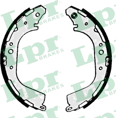 07040 Jeu de mâchoires de frein — LPR 07040