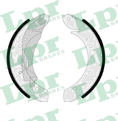 07420 Jeu de mâchoires de frein — LPR 07420