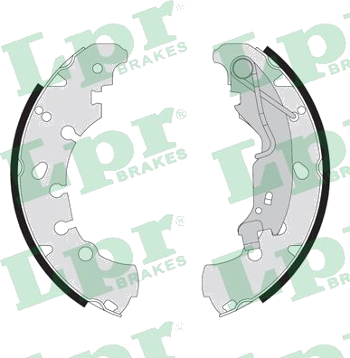 09090 Jeu de mâchoires de frein — LPR 09090