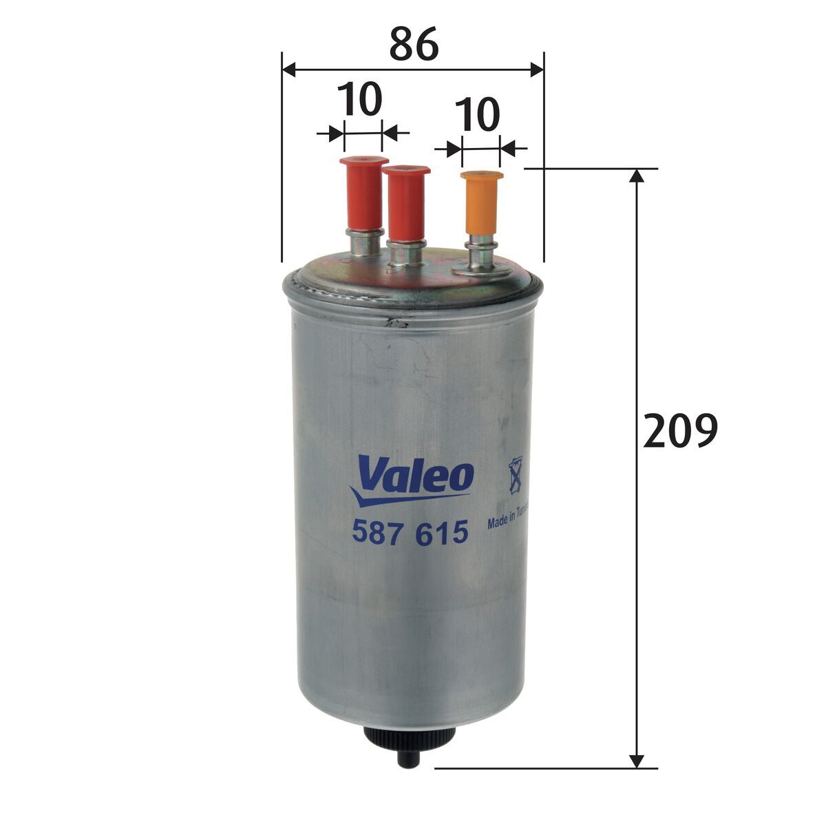 587615 Filtre à carburant — HENGST M294