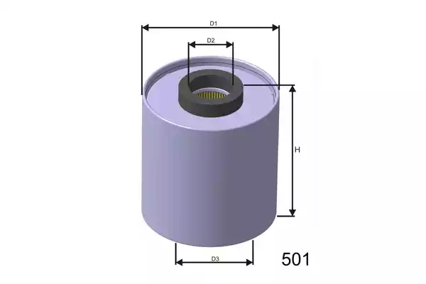 M318 Filtre à carburant — 00000036 M318