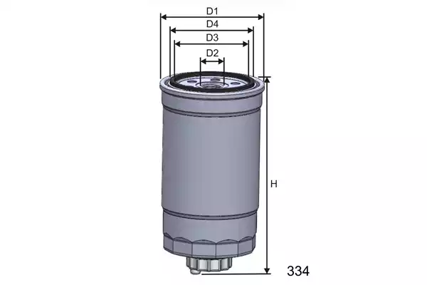 M351A Filtre à carburant — 00000036 M351A