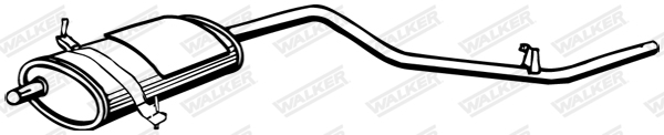 70298 Middle Silencer — MACOFLEX 70298