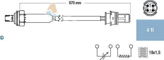 Câble d'accélérateur — Iveco