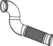 Câble de frein — Peugeot