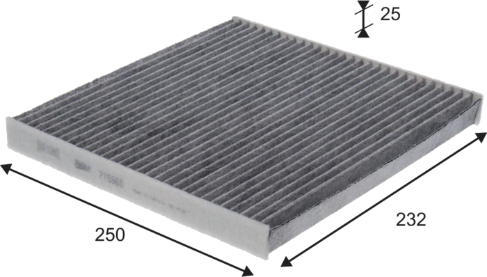715860 Filtre d'habitacle — MAD 715860