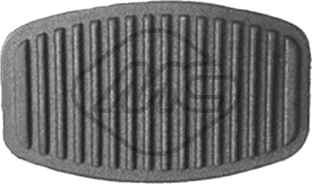 Couvre-pédale d'embrayage — FIAT / FIAT / LANCIA — METALCAUCHO 00413