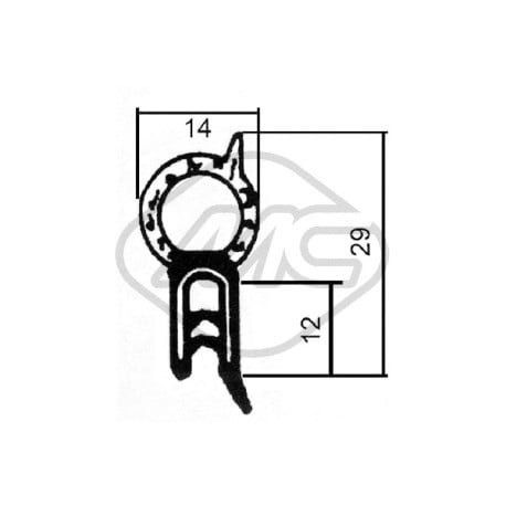 Junta de puerta — METALCAUCHO 00600