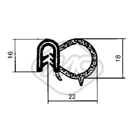 06.02 Tube d'échappement — METALCAUCHO 0602