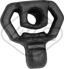 Plaquette d'arrêt, silencieux — RENAULT — METALCAUCHO 00753