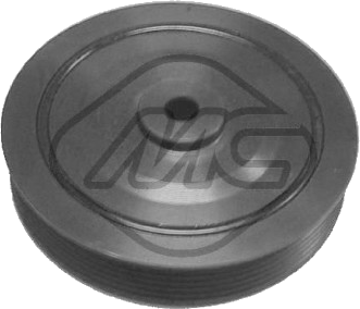 Poulie, vilebrequin — RENAULT — METALCAUCHO 02850
