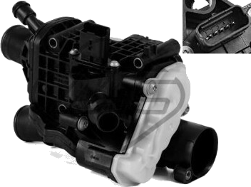Boîtier du thermostat — CITROËN / CITROËN/PEUGEOT / FORD / OPEL — METALCAUCHO 30325
