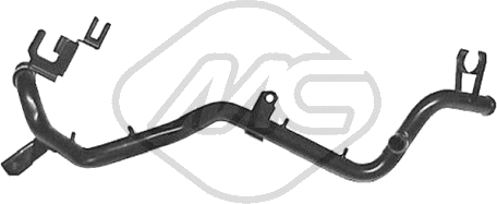 Tuyauterie du réfrigérant — SEAT / VW — METALCAUCHO 03094