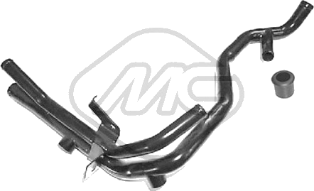 Conduit de refroidissement — RENAULT — METALCAUCHO 03125