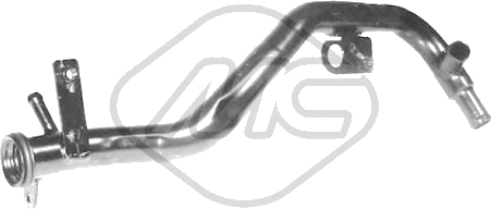 Conduit de refroidissement — OPEL — METALCAUCHO 03127