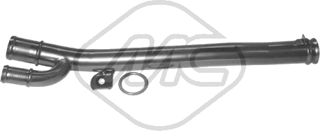 Conduit de refroidissement — RENAULT — METALCAUCHO 03146