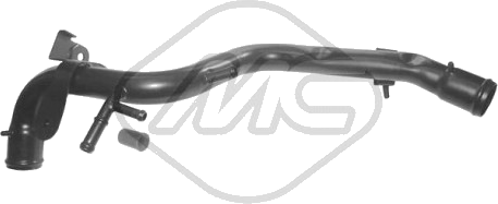 Conduit de refroidissement — AUDI / SKODA / VW — METALCAUCHO 03209