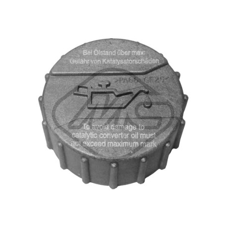 Bouchon, goulotte de remplissage d'huile — VW — METALCAUCHO 03636