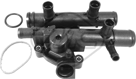 Boîtier de thermostat — OPEL / RENAULT — METALCAUCHO 03646