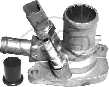 Boîtier du thermostat — ALFA ROMEO / FIAT / LANCIA — METALCAUCHO 03852