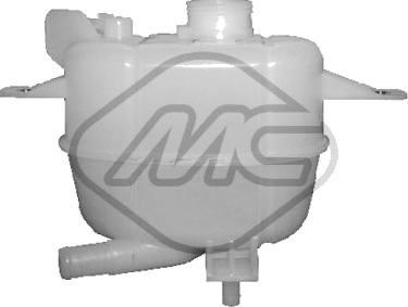 Caisse à eau, radiateur — CITROËN / FIAT / LANCIA / PEUGEOT — METALCAUCHO 03874