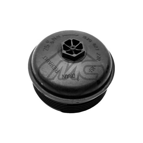 Couvercle, boîtier du filtre à huile — RENAULT — METALCAUCHO 38843