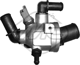 Boîtier du thermostat — ALFA ROMEO / FIAT / LANCIA / OPEL — METALCAUCHO 03886